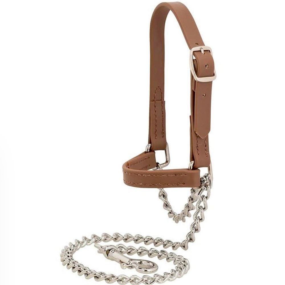 !!NEW!! Weaver Leather Brahma Webb Goat Halter Russet Brown